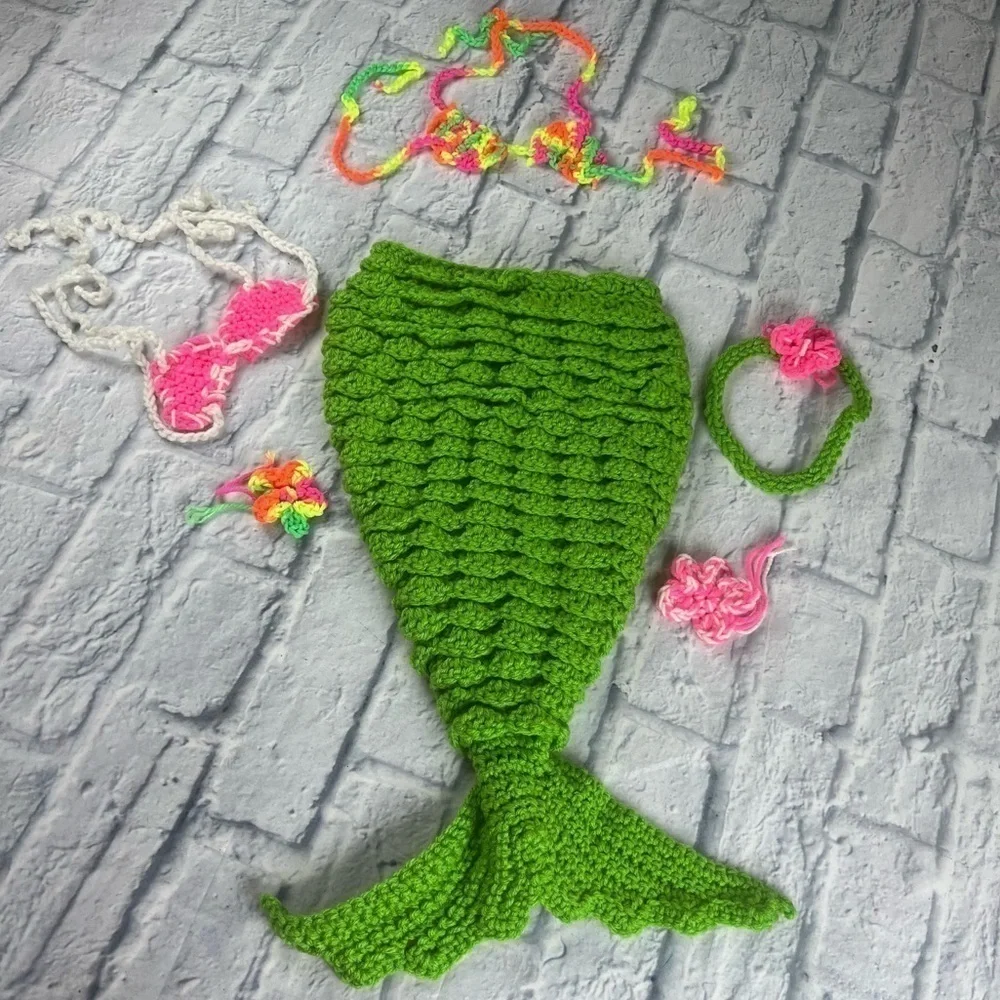 Mermaid costume fits infant up to 24 months Halloween